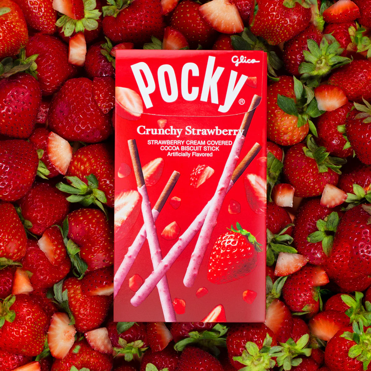 Pocky Crunchy Strawberry 1.79 oz - Image 3