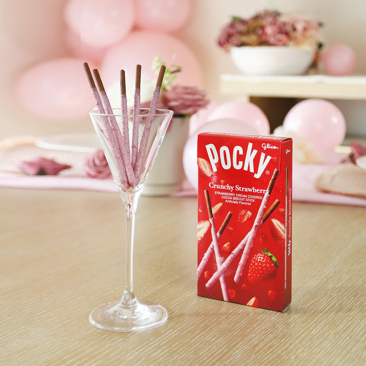 Pocky Crunchy Strawberry 1.79 oz - Image 5